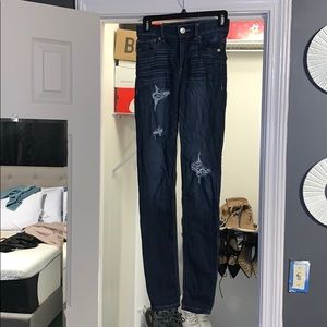 Express distressed jeans